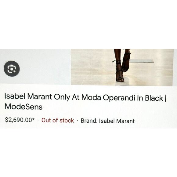 Isabel Marant Adixia Jacket 100% Calf Leather RARE Black size 38 (S/M) - Picture 16 of 16